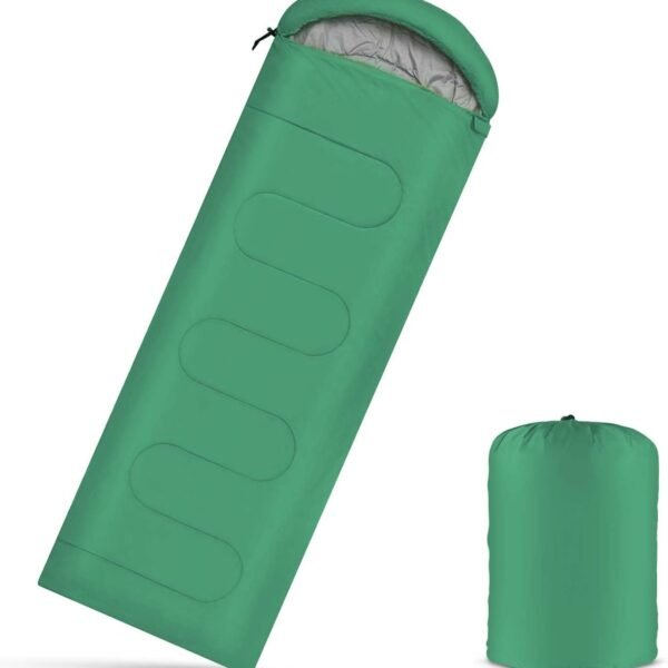 Camping Sleeping Bags Portable Waterproof Sleeping Bag for Adults Kids 4 Seasons Winter, Fall, Spring, Summer Backpacking Hiking Camping Mountaineering Indoor Outdoor Use