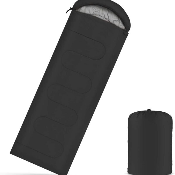 Camping Sleeping Bags Portable Waterproof Sleeping Bag for Adults Kids 4 Seasons Winter, Fall, Spring, Summer Backpacking Hiking Camping Mountaineering Indoor Outdoor Use