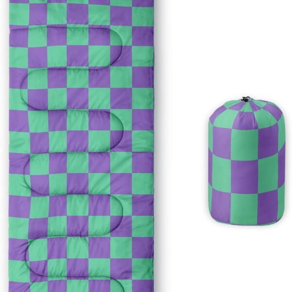 Sleeping Bags for Adults and Kids Backpacking Camping Sleeping Bags for Girls and Boys Lightweight Waterproof Cold/Warm Sleeping Bag for All Season