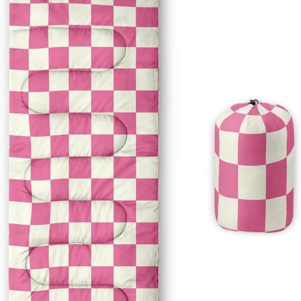 Sleeping Bags for Adults and Kids Backpacking Camping Sleeping Bags for Girls and Boys Lightweight Waterproof Cold/Warm Sleeping Bag for All Season