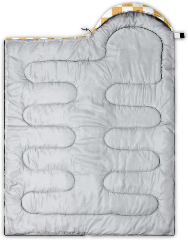 Sleeping Bags for Adults and Kids Backpacking Camping Sleeping Bags for Girls and Boys Lightweight Waterproof Cold/Warm Sleeping Bag for All Season