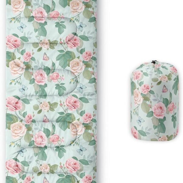 Kids Sleeping Bag for Boys Girls,Lightweight Warm Portable Outdoor Indoor-Waterproof Cold Weather Resistant Sleeping Bag for Camping Hiking